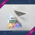 New product easy damage 3D laser hologram sticker one time use label